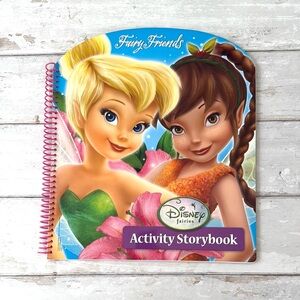 Disney Fairies Activity Storybook Tinker Bell & Friends Tinkerbell Coloring Book